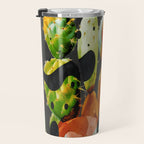 Abstract Modern Cactus 2 Travel Mug Gallery Image 3
