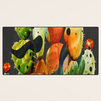 Abstract Modern Cactus 2 Desk Mat Gallery Image 3