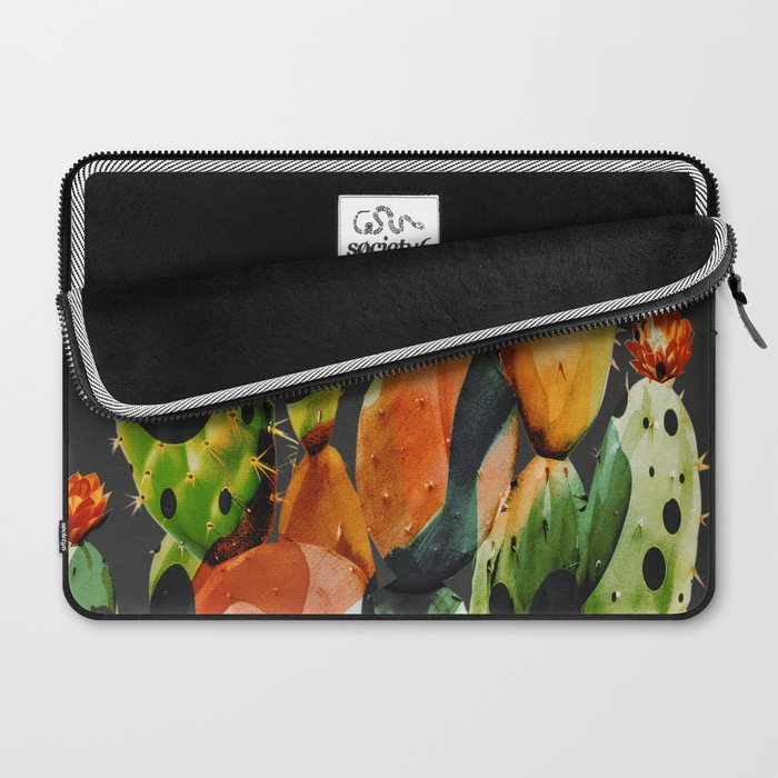 Abstract Modern Cactus 2 Laptop Sleeve Gallery Image 2