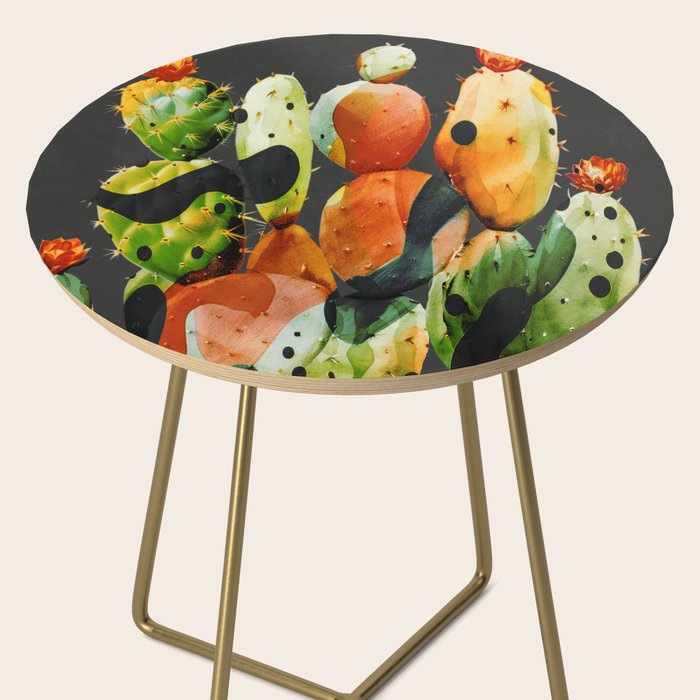 Abstract Modern Cactus 2 Side Table Gallery Image 2