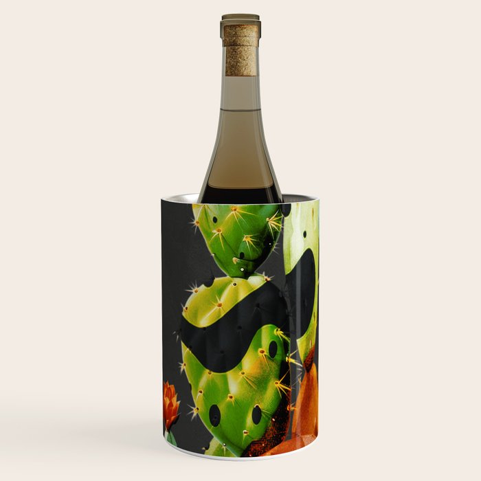 Abstract Modern Cactus 2 Wine Chiller Gallery Image 2