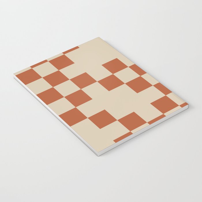 Checked in Burnt Orange Notebook Gallery Image 3