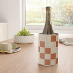 Checked in Burnt Orange Wine Chiller Gallery Image 4