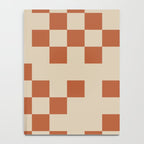 Checked in Burnt Orange Notebook Gallery Image 4