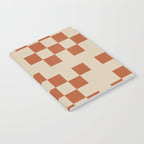 Checked in Burnt Orange Notebook Gallery Image 2