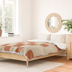 Checked in Burnt Orange Duvet Cover Gallery Image 2