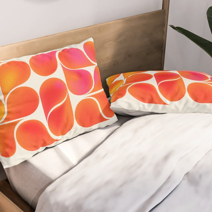 Gradient Playful Shapes  Pillow Sham Gallery Image 2