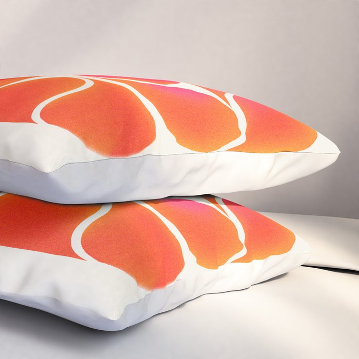 Gradient Playful Shapes  Pillow Sham Gallery Image 3