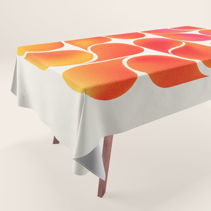 Gradient Playful Shapes  Tablecloth Gallery Image 1