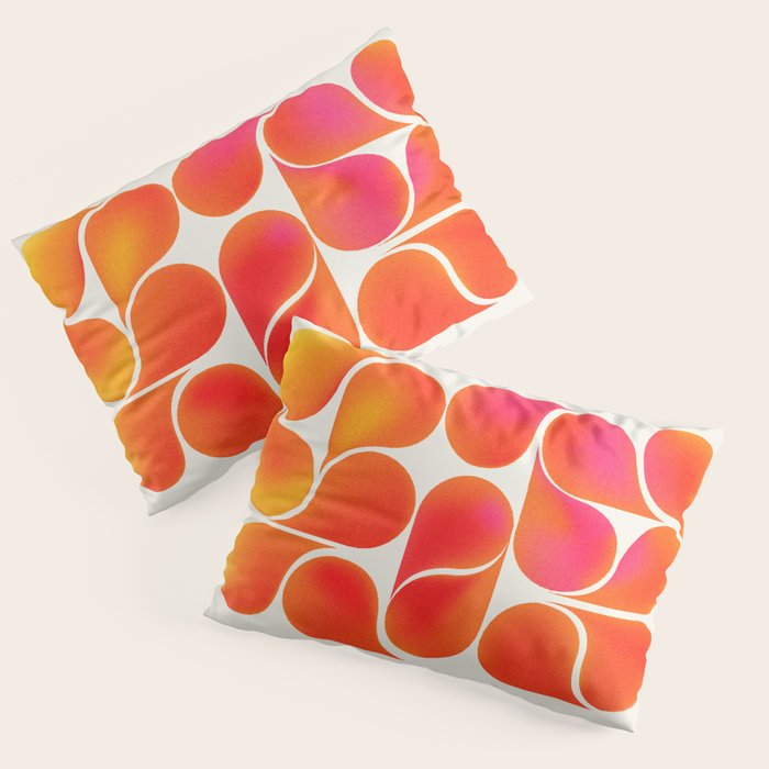 Gradient Playful Shapes  Pillow Sham Gallery Image 3