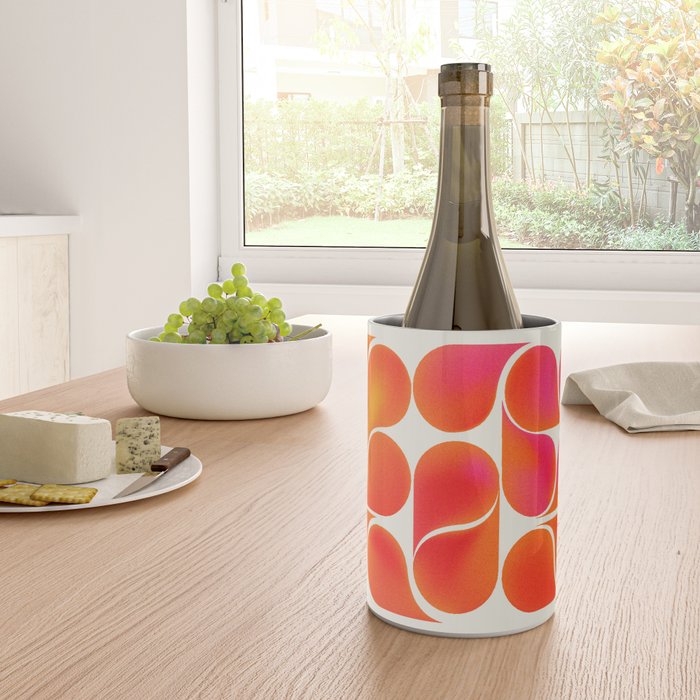 Gradient Playful Shapes  Wine Chiller Gallery Image 4