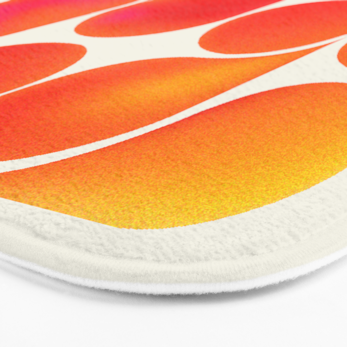 Gradient Playful Shapes  Bath Mat Gallery Image 3