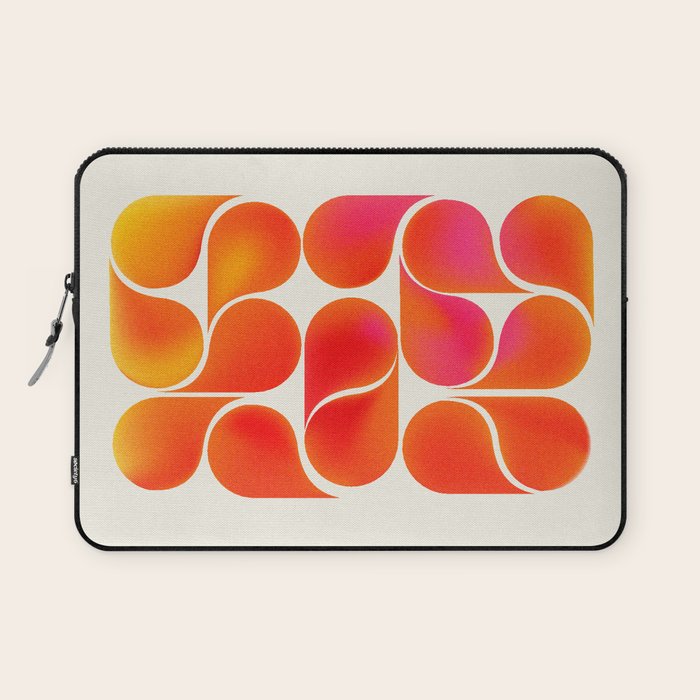 Gradient Playful Shapes  Laptop Sleeve Gallery Image 1