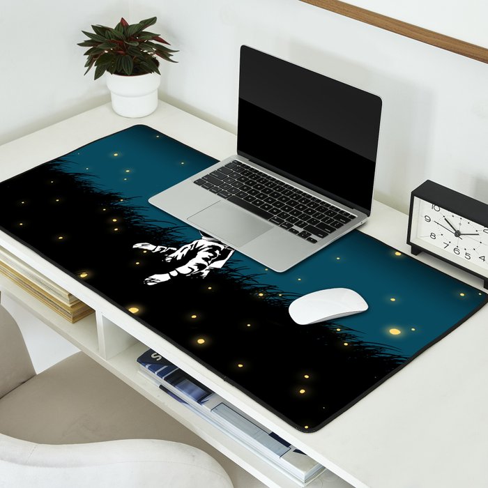 Lost in the field of stars Desk Mat Gallery Image 2