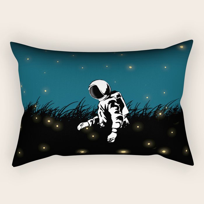 Lost in the field of stars Rectangular Pillow Gallery Image 2