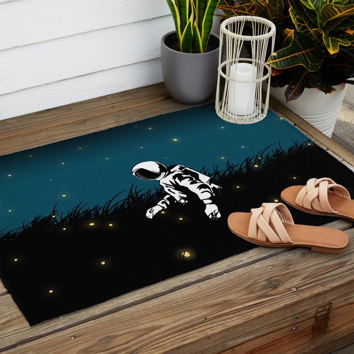 Lost in the field of stars Outdoor Rug Gallery Image 2