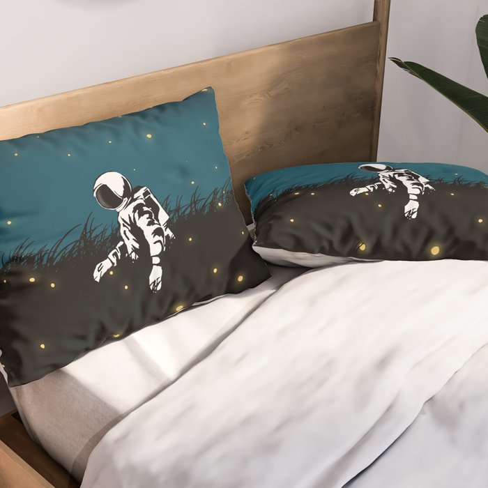Lost in the field of stars Pillow Sham Gallery Image 2