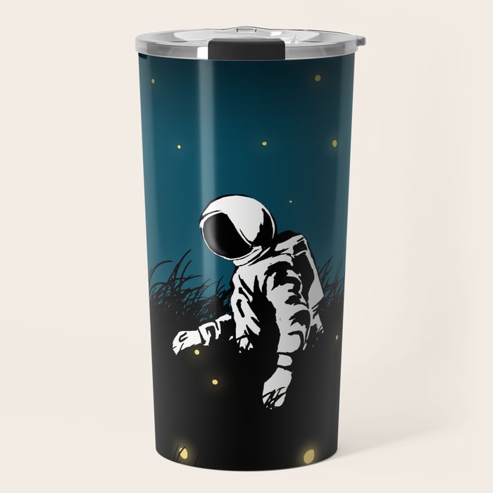 Lost in the field of stars Travel Mug Gallery Image 1