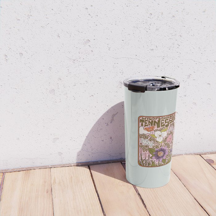 Tennessee Wildflowers Travel Mug Gallery Image 4