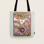 Tennessee Wildflowers Tote Bag Gallery Image 1
