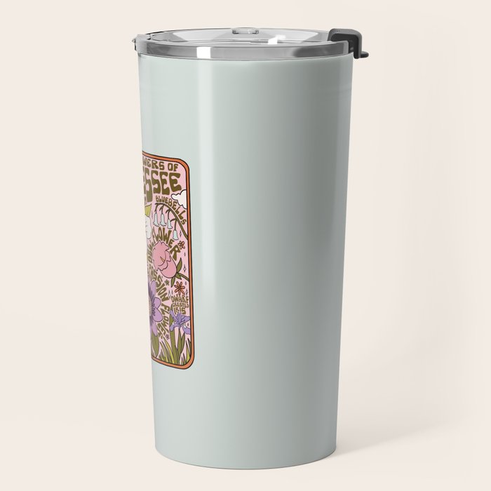 Tennessee Wildflowers Travel Mug Gallery Image 2