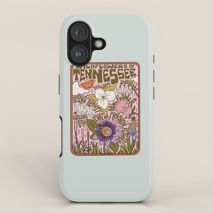 Tennessee Wildflowers iPhone Case Gallery Image 1