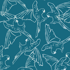 Little Blue Macaws Coffee Mug Gallery Image 2