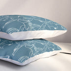 Little Blue Macaws Pillow Sham Gallery Image 3