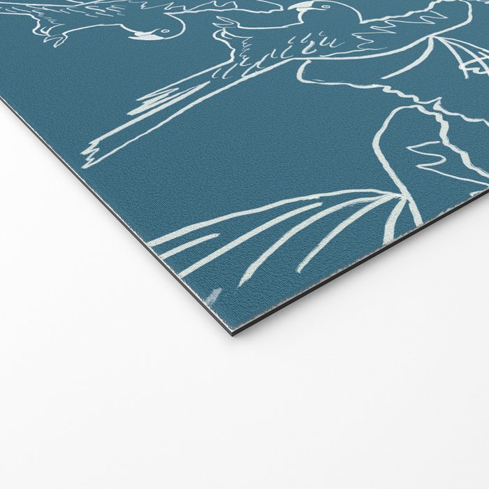 Little Blue Macaws Welcome Mat Gallery Image 2