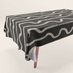 Noir: Mid Century Pattern Tablecloth Gallery Image 1