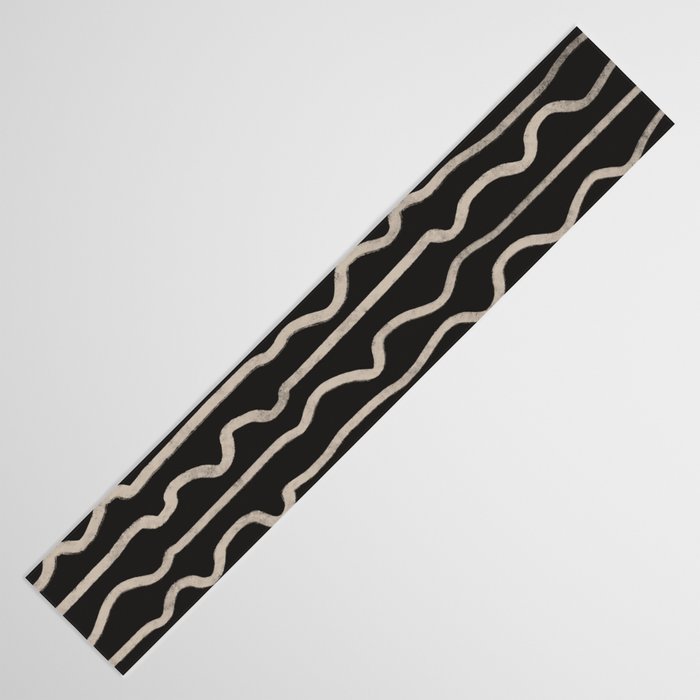 Noir: Mid Century Pattern Table Runner Gallery Image 3