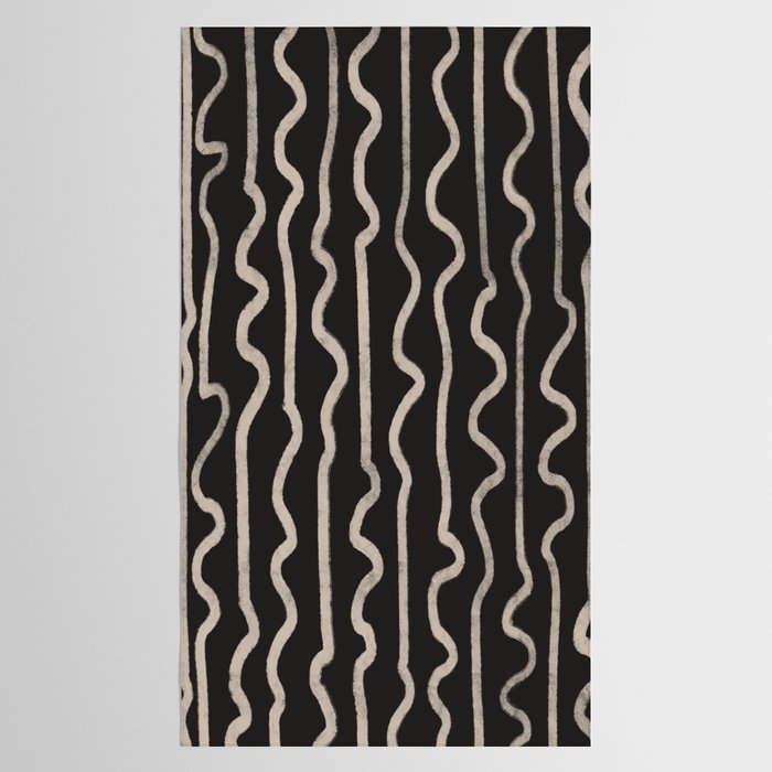 Noir: Mid Century Pattern Tablecloth Gallery Image 2