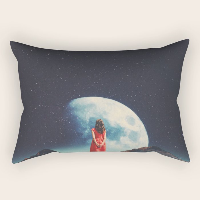 I am Here Waiting for You Rectangular Pillow Gallery Image 2