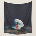 I am Here Waiting for You Wall Tapestry Gallery Image 4