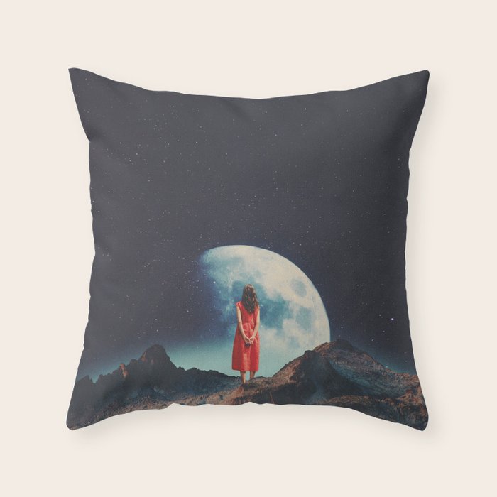 I am Here Waiting for You Throw Pillow Gallery Image 6