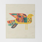 Century Bird Throw Blanket Gallery Image 2
