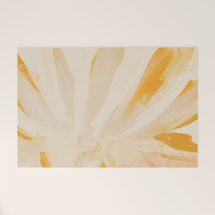 Sun Blooming Flower Welcome Mat Gallery Image 1