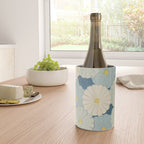 Vintage Japanese Floral Pattern Blue Chrysanthemum Wine Chiller Gallery Image 4