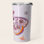 Marbled Emperor Moth Travel Mug Gallery Image 2