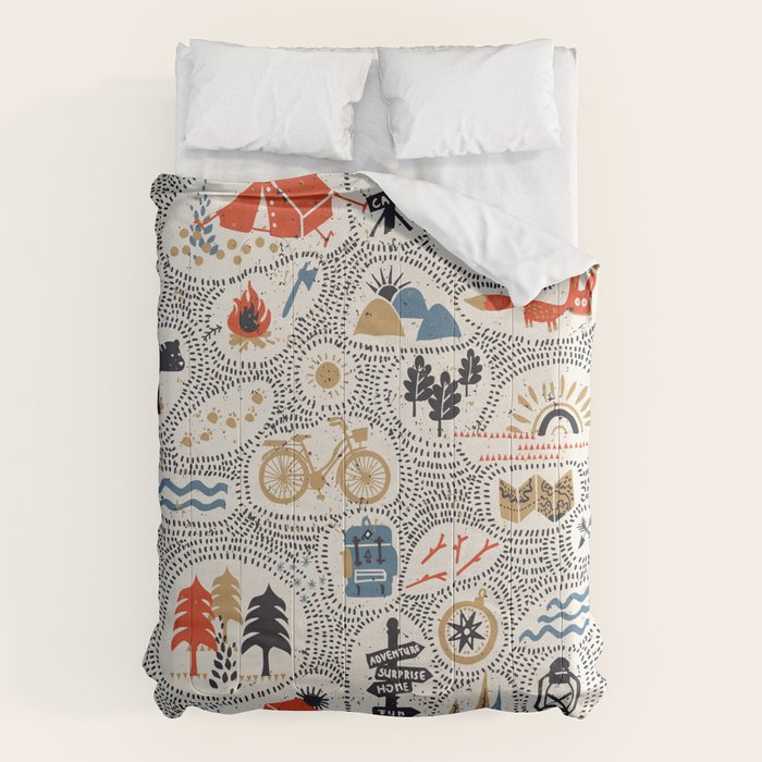 Hinking by day Comforter Gallery Image 6