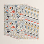 Hinking by day Wrapping Paper Gallery Image 3