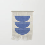 Half Circle 3 - Blue Wall Hanging Gallery Image 1