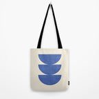Half Circle 3 - Blue Tote Bag Gallery Image 2