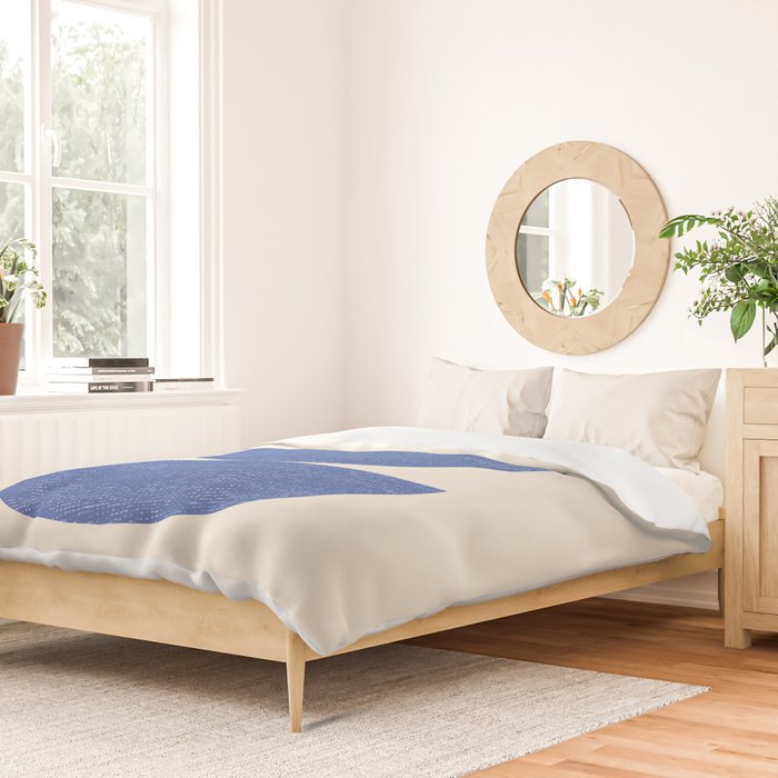 Half Circle 3 - Blue Duvet Cover Gallery Image 2