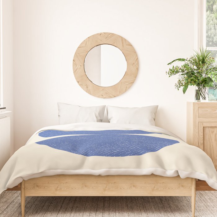 Half Circle 3 - Blue Duvet Cover Gallery Image 3
