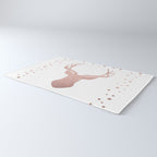 Reindeer - rose gold Rug Gallery Image 3