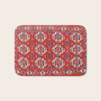 Tekke Torba Antique Turkmen Tribal Rug Print Bath Mat Gallery Image 1