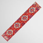 Tekke Torba Antique Turkmen Tribal Rug Print Table Runner Gallery Image 3