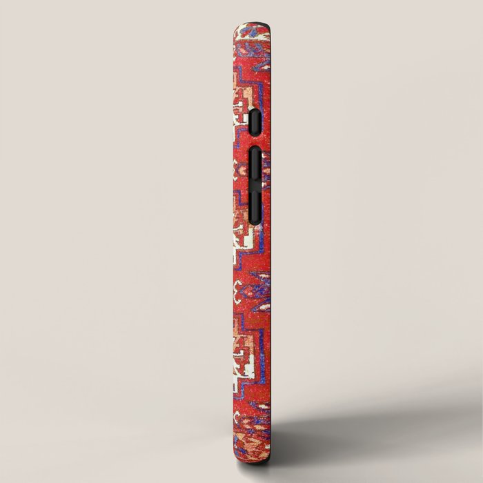 Tekke Torba Antique Turkmen Tribal Rug Print iPhone Case Gallery Image 2