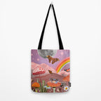 Cancer Zodiac Collage Tote Bag Gallery Image 2
